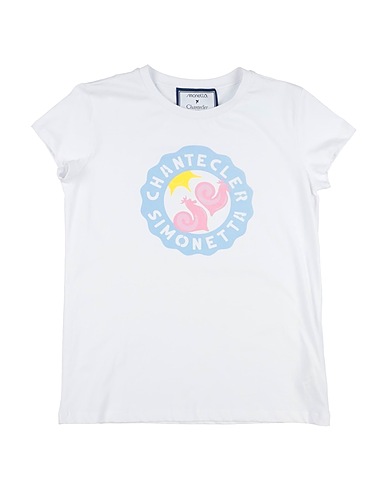 SIMONETTA T-shirt White 100% Cotton, Elastane