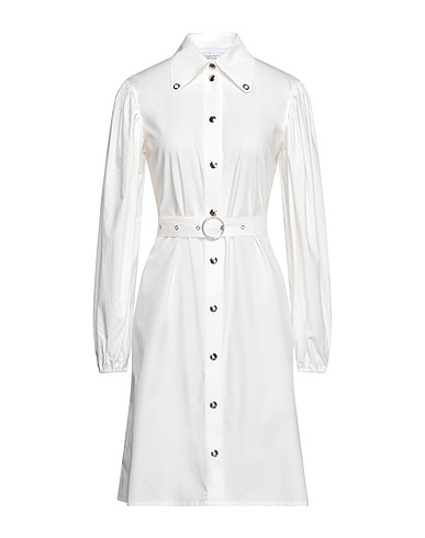 VICTORIA / TOMAS Shirt dress White 100% Cotton