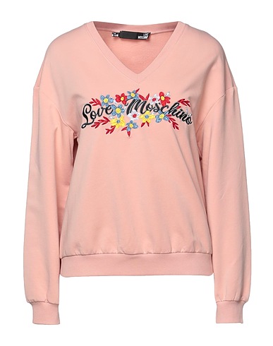 LOVE MOSCHINO スウェット ピンク コットン 95% / ポリウレタン 5%