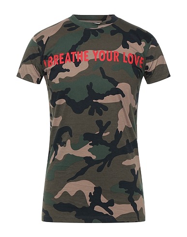 VALENTINO GARAVANI T-shirt Military green 100% Cotton