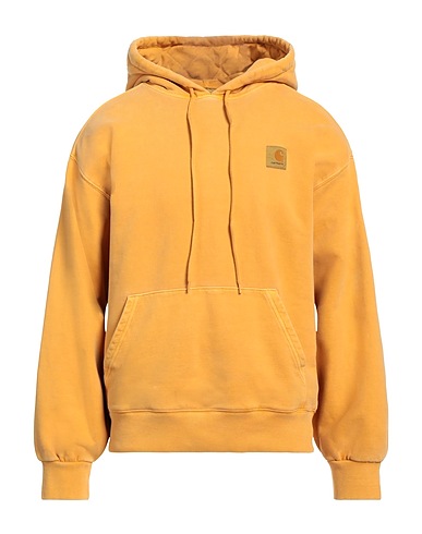 CARHARTT Felpa Giallo ocra 100% Cotone, Elastan