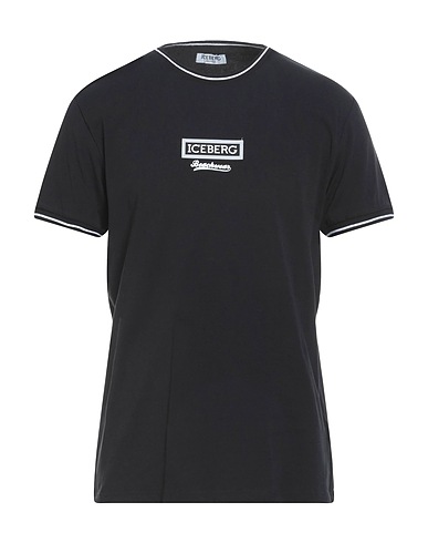 ICEBERG T-shirt Nero 93% Cotone, 7% Elastan