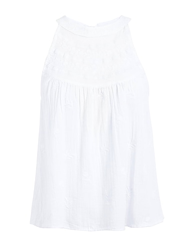 SUPERDRY Top Bianco 100% Cotone