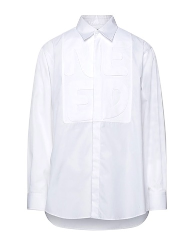 VALENTINO GARAVANI Solid colour shirt White 100% Cotton