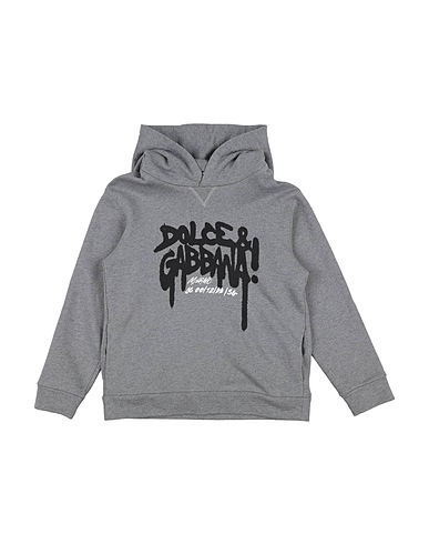 DOLCE&GABBANA Sweatshirt Grey 100% Cotton, Elastane
