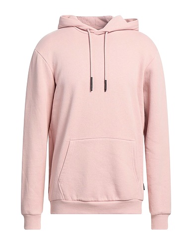 ONLY & SONS Hooded track jacket  Light pink 65% Cotton, 35% Polyester