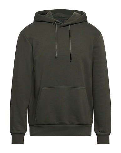 ONLY & SONS Hooded track jacket  Military green 65% Cotton, 35% Polyester