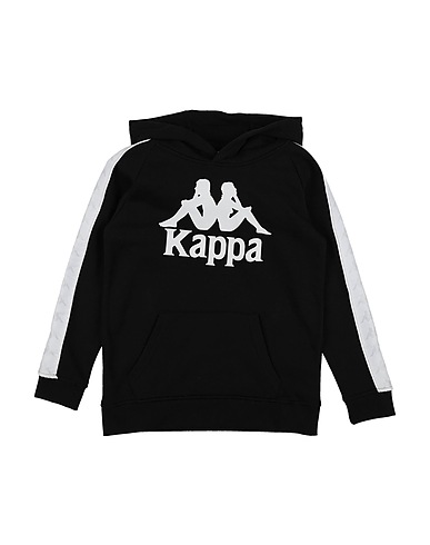 KAPPA Sweatshirt Black 60% Cotton, 40% Polyester
