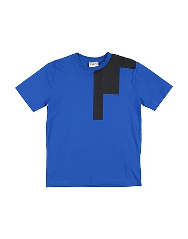 MARCELO BURLON T-Shirt Blau 100% Baumwolle, Polyester