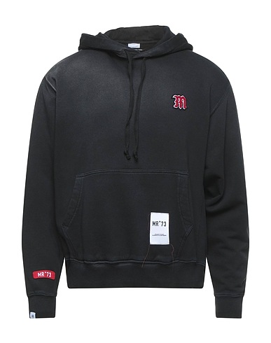 MR*73 Hooded track jacket  Black 100% Cotton