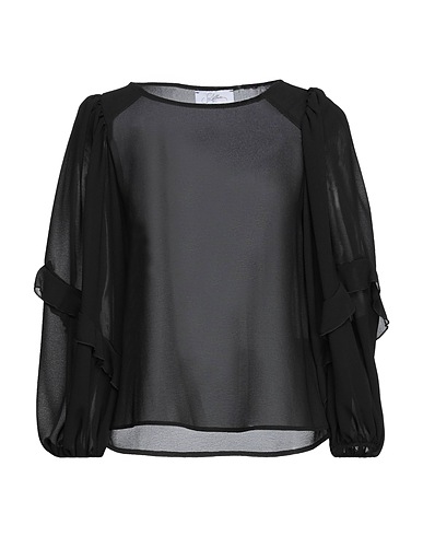 SOALLURE Top Nero 100% Poliestere