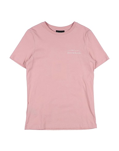 THROWBACK. T-shirt Blush 100% Cotton