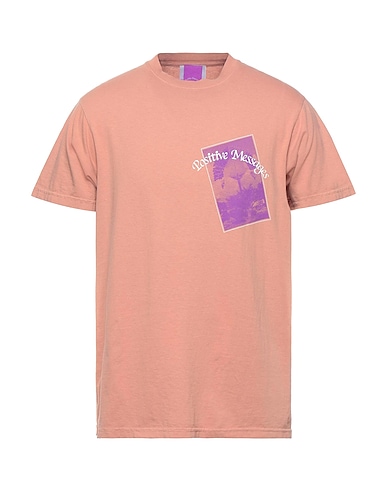 POSITIVE MESSAGES T-shirt Nocciola 100% Cotone, Cotone riciclato