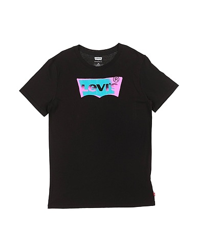 LEVI'S T-shirt Black 60% Cotton, 40% Polyester