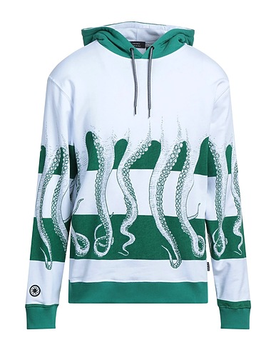 OCTOPUS Sweat-shirt Vert 100% Coton