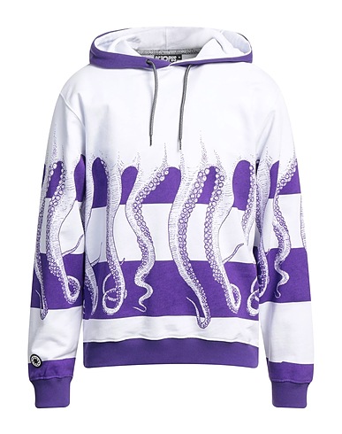 OCTOPUS Hooded track jacket  Purple 100% Cotton