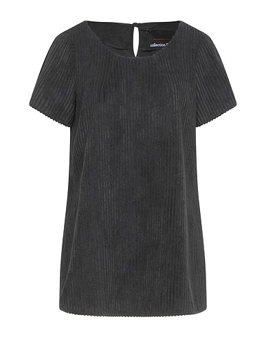 COLLECTION PRIVĒE? Top Charcoal 88% Polyester, 12% Nylon