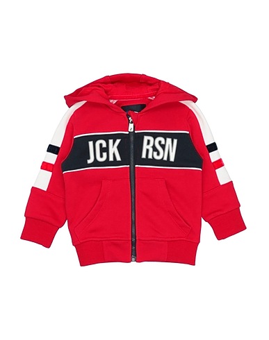 JECKERSON Sweatshirt Red 80% Cotton, 20% Polyester
