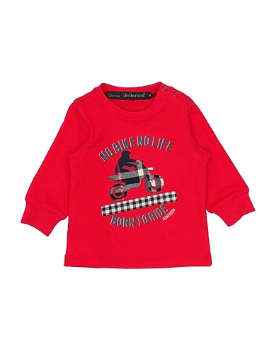 JECKERSON T-shirt Red 100% Cotton