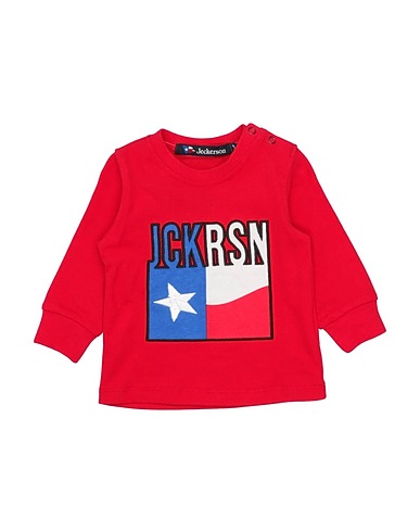 JECKERSON T-Shirt Rot 100% Baumwolle