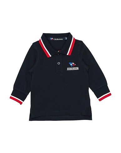 JECKERSON Polo shirt Midnight blue 100% Cotton