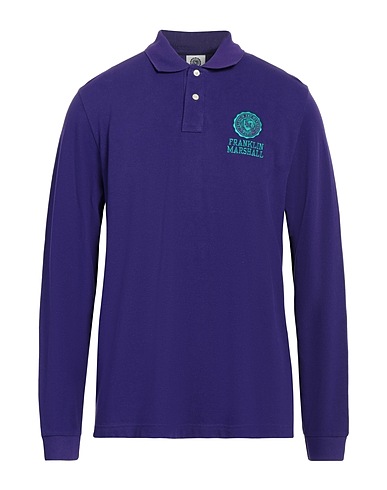 FRANKLIN & MARSHALL Polo Viola 100% Cotone