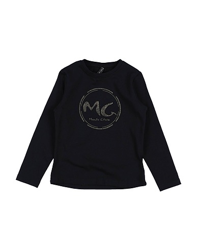 MANILA GRACE T-Shirt Schwarz 94% Baumwolle, 6% Elastische Fasern