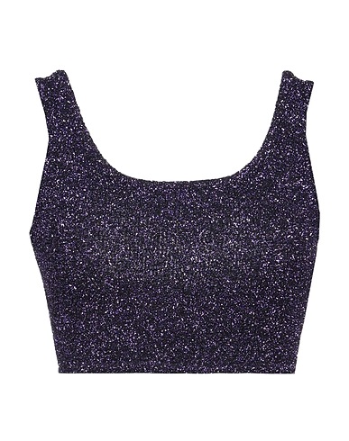 ANIYE BY Top Purple 67% Polyamide, 33% Metallic fiber