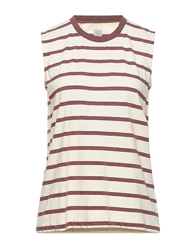 ELEVENTY Top Chocolate brown 57% Cotton, 35% Linen, 8% Elastane