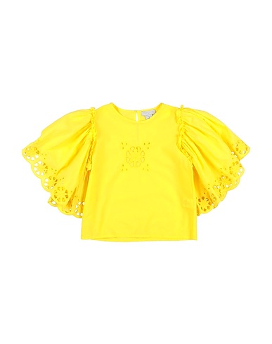 STELLA McCARTNEY KIDS Blouse Yellow 100% Cotton