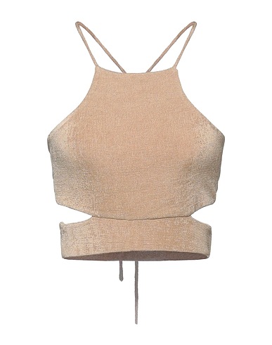 SHE.IS.US Top Khaki 95% Polyester, 5% Elastane