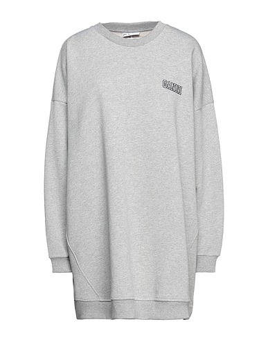 GANNI Hoodie Grau 50% Recycelte Baumwolle, 50% Recyceltes Polyester