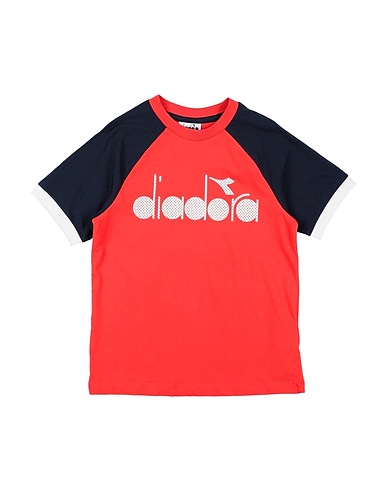 DIADORA T-Shirt Koralle 100% Baumwolle