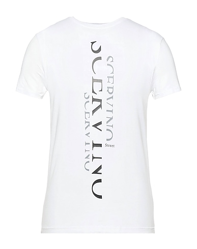 SCERVINO T-shirt Bianco 95% Cotone, 5% Elastan