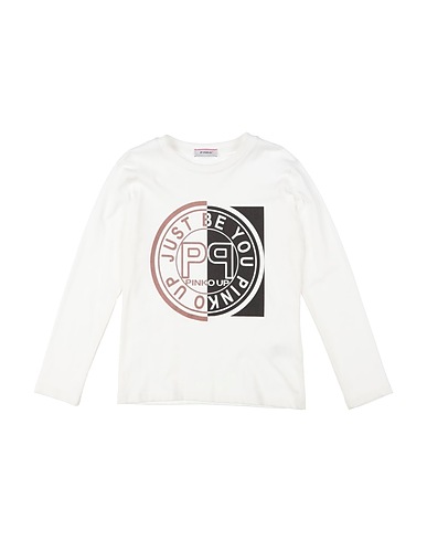 PINKO UP T-Shirt Off white 100% Baumwolle