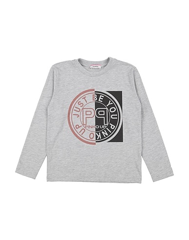 PINKO UP T-shirt Grey 100% Cotton