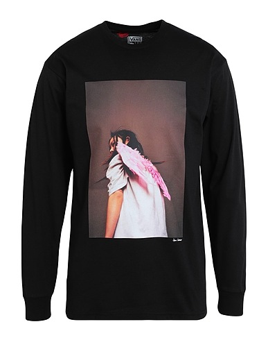 VANS T-shirt PRIDE OTW GALLERY LS
 Black 100% Cotton