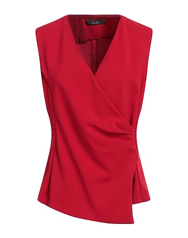 24.25 Top Brick red 75% Polyester, 20% Viscose, 5% Elastane