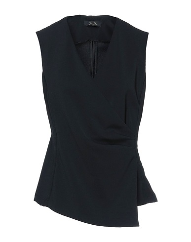 24.25 Top Nero 75% Poliestere, 20% Viscosa, 5% Elastan