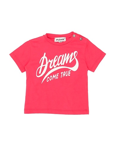 PLEASE T-Shirt Rot 100% Baumwolle