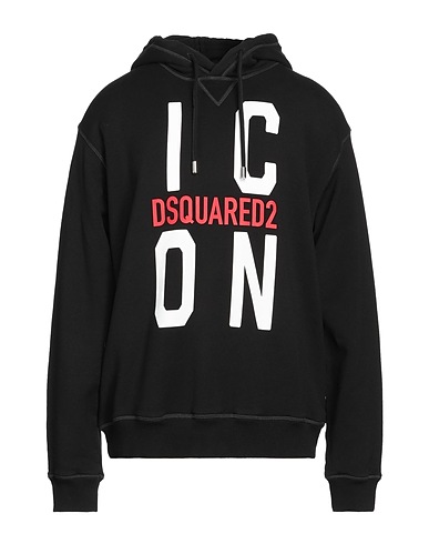 DSQUARED2 Sudadera ICON Negro 100% Algodón, Elastán