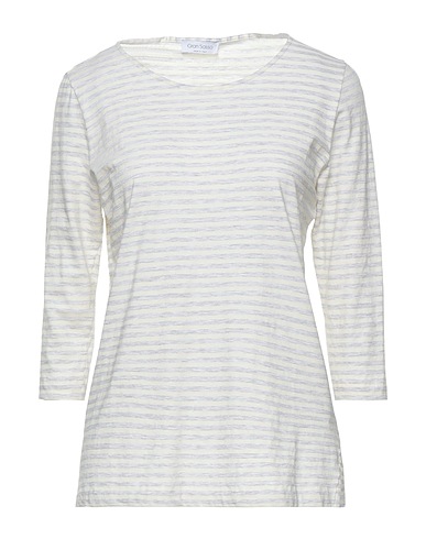 GRAN SASSO T-shirt Ανοιχτό γκρι 100% Βαμβάκι