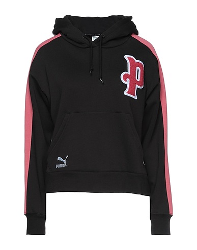 PUMA Hoodie Schwarz 97% Baumwolle, 3% Elastan