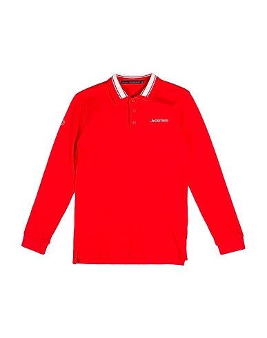 JECKERSON Polo Rosso 100% Cotone