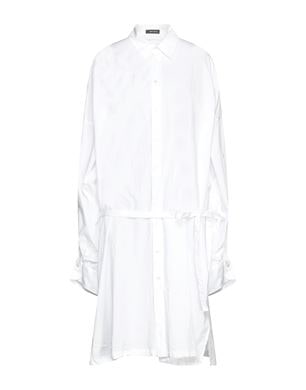 ANN DEMEULEMEESTER 白ブラウス Asymmetric Cotton Shirt by Ann Demeulemeester- La Garçonne