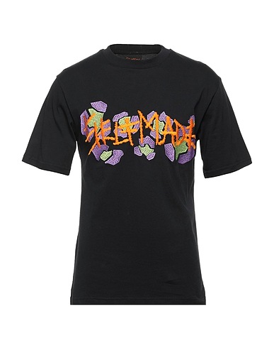 SELF MADE by GIANFRANCO VILLEGAS T-shirt Black 70% Cotton, 30% Polyester