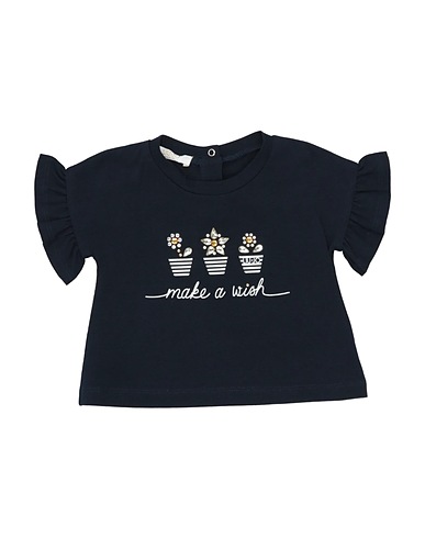 LIU •JO T-shirt Blu notte 95% Cotone, 5% Elastan