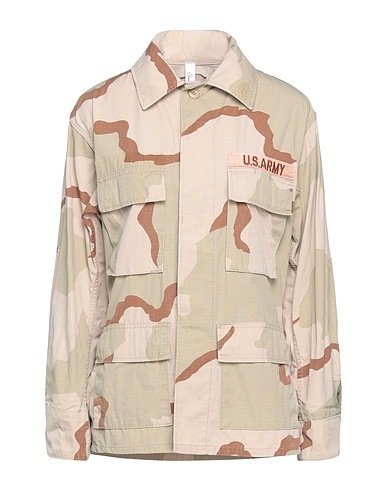 SOUVENIR Patterned shirts & blouses Beige 100% Cotton
