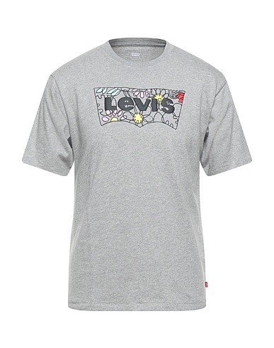 LEVI'S T-shirt Grey 100% Cotton