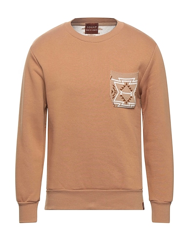 SQUAD² Sweatshirt Camel 75% Cotton, 25% Polyester